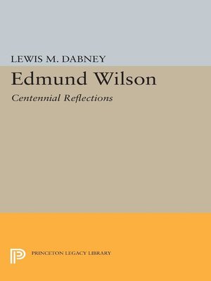 cover image of Edmund Wilson